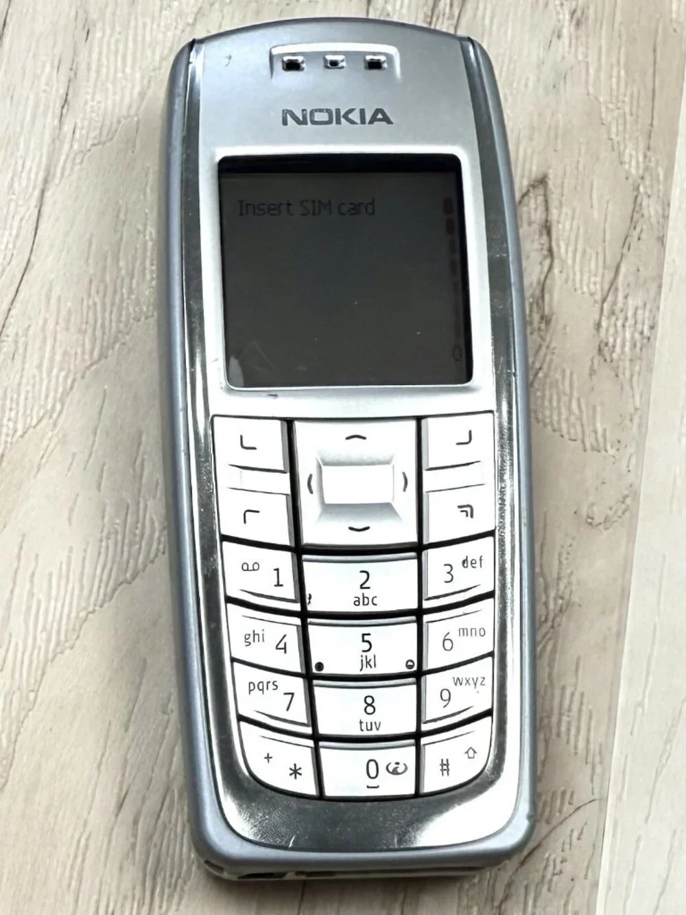 VTG NOKIA 3120B Mobile CELL PHONE +AC Power Supply Charging Cord & Holster WORKS